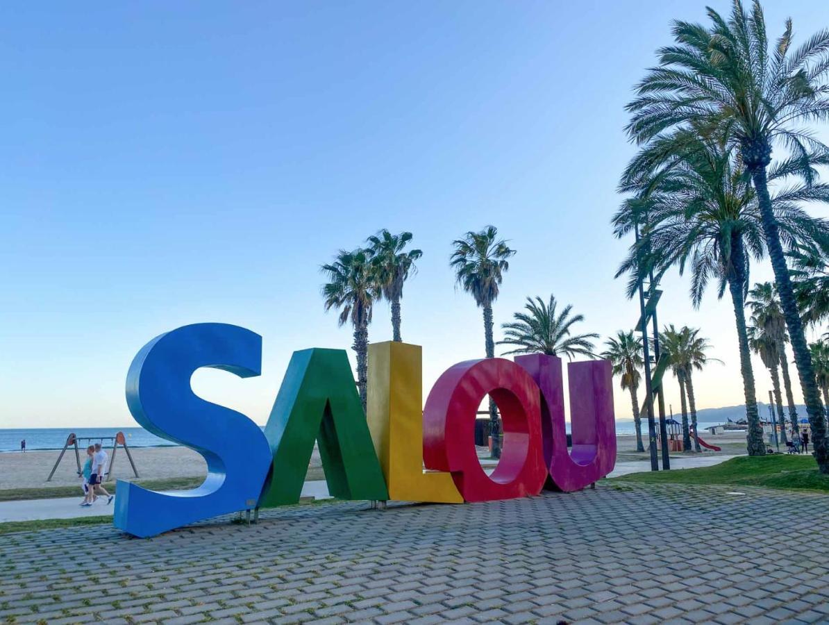 Luminoso Apartamento En Salou Con Terraza Y Parque Infantil Ideal Familias Exterior photo